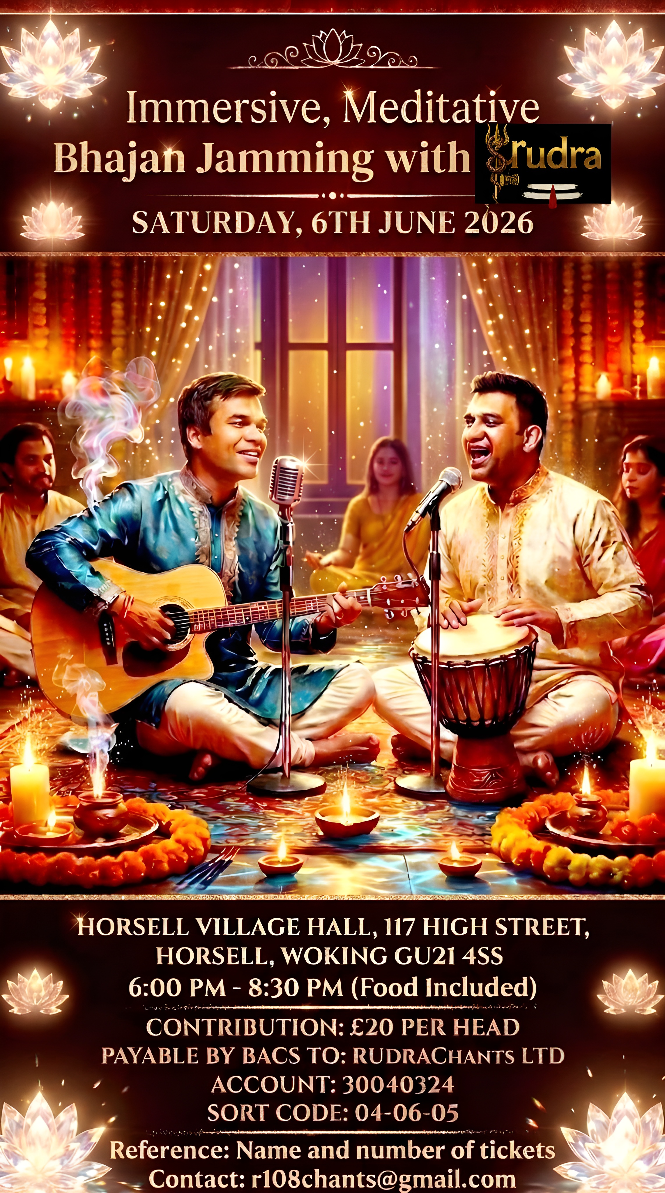 Bhajan Jamming Evening Poster